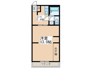 日野ロイヤルマンション(302)の物件間取画像